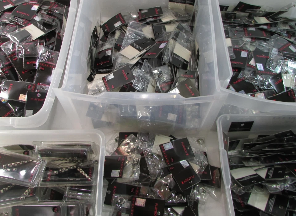 Huge Wholesale Lot of 100 New Vintage Playboy Bunny  Piercings - Image 2 of 4