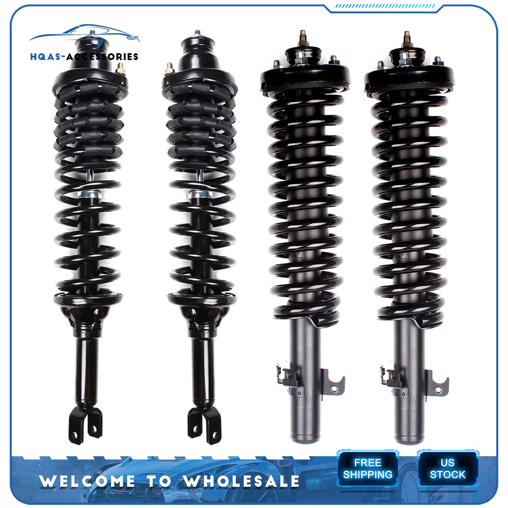 Complete Struts Coil Spring & Mounts Assembly Kit 4pc For 1994-1997 ...