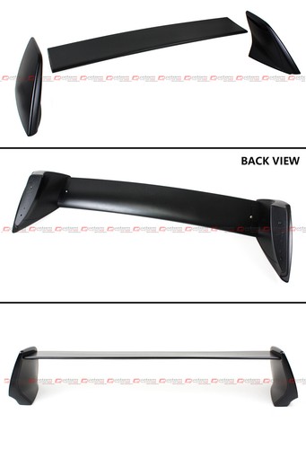 For 2002-07 Mitsubishi Lancer Evo 7 8 9 Matt Black Evo Style Trunk Spoiler Wing - Picture 3 of 5
