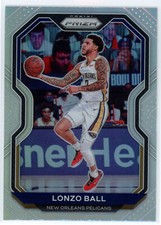 Lonzo Ball 2020-21 Panini Prizm Silver Holo #224 New Orleans Pelicans