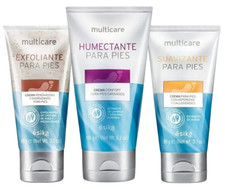 Esika MultiCare Feet Scrub, Moisturizer Softener Bundle