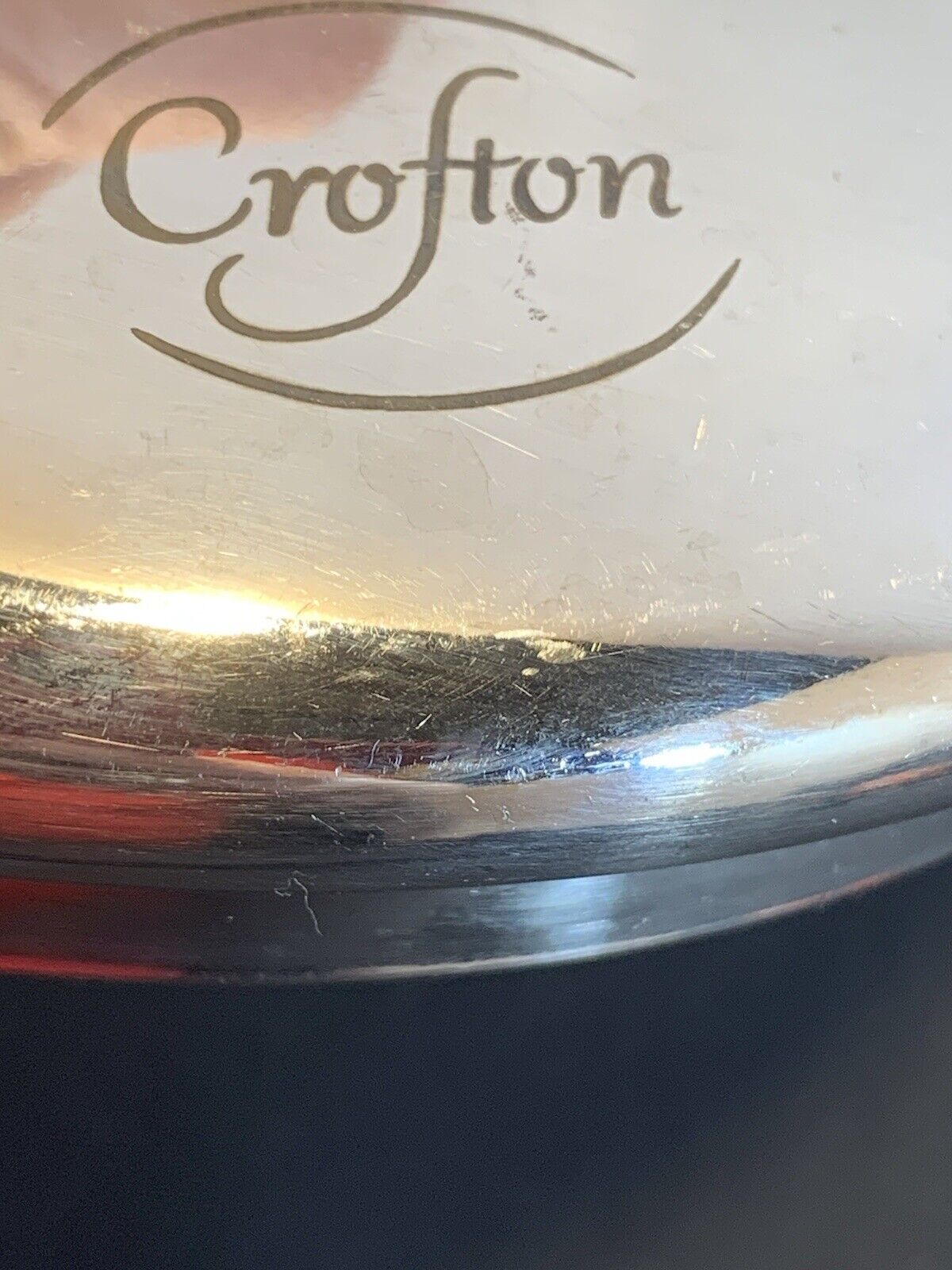 Crofton Silver Pot Replacement Lid 20 in Handle Round Silverware Kitchenware    eBay