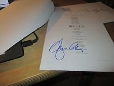 Chris Terrio/Elizabeth Banks HEIGHTS Pressbook handsigned GLENN CLOSE!