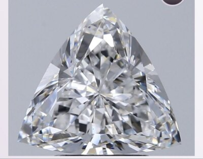 #ad Loose CVD Lab Grown Diamond 4 to 10 mm Trillion D Color IF Clarity Certified $17.76