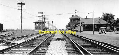 Leipsic Junction Putnam Co. Ohio Nickel Plate CH&D Joint Station Photo 1930s?