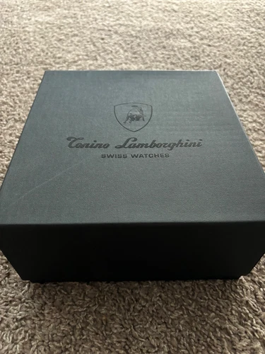 Tonino Lamborghini Men's 'PANFILO' Black Dial Automatic Watch TLF-T03-3