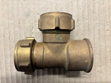 CONEX 684 28MM X 1" BSP X 28MM FEMALE IRON COMPRESSION END TEE CXMIXC