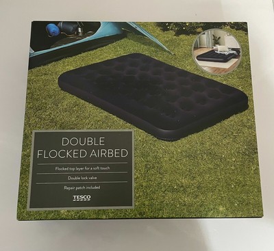 tesco double inflatable mattress