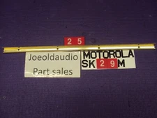 Motorola 3 Channel Stereo Console SK29M Speaker Door Gold Trim. P/N 64B64485