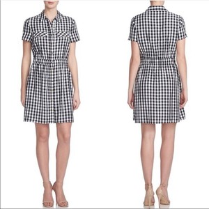 cece black and white dress