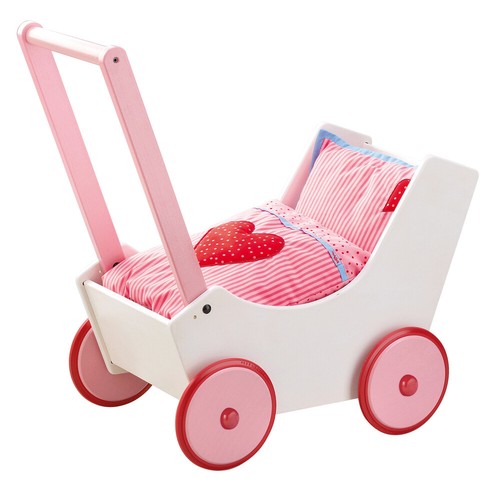 Haba Doll Pram - Hearts