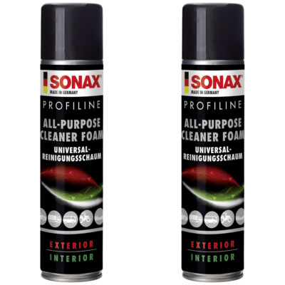 2 x SONAX PROFILINE All-Purpose-Cleaner Foam (Universalreinigungsschaum) 400ml