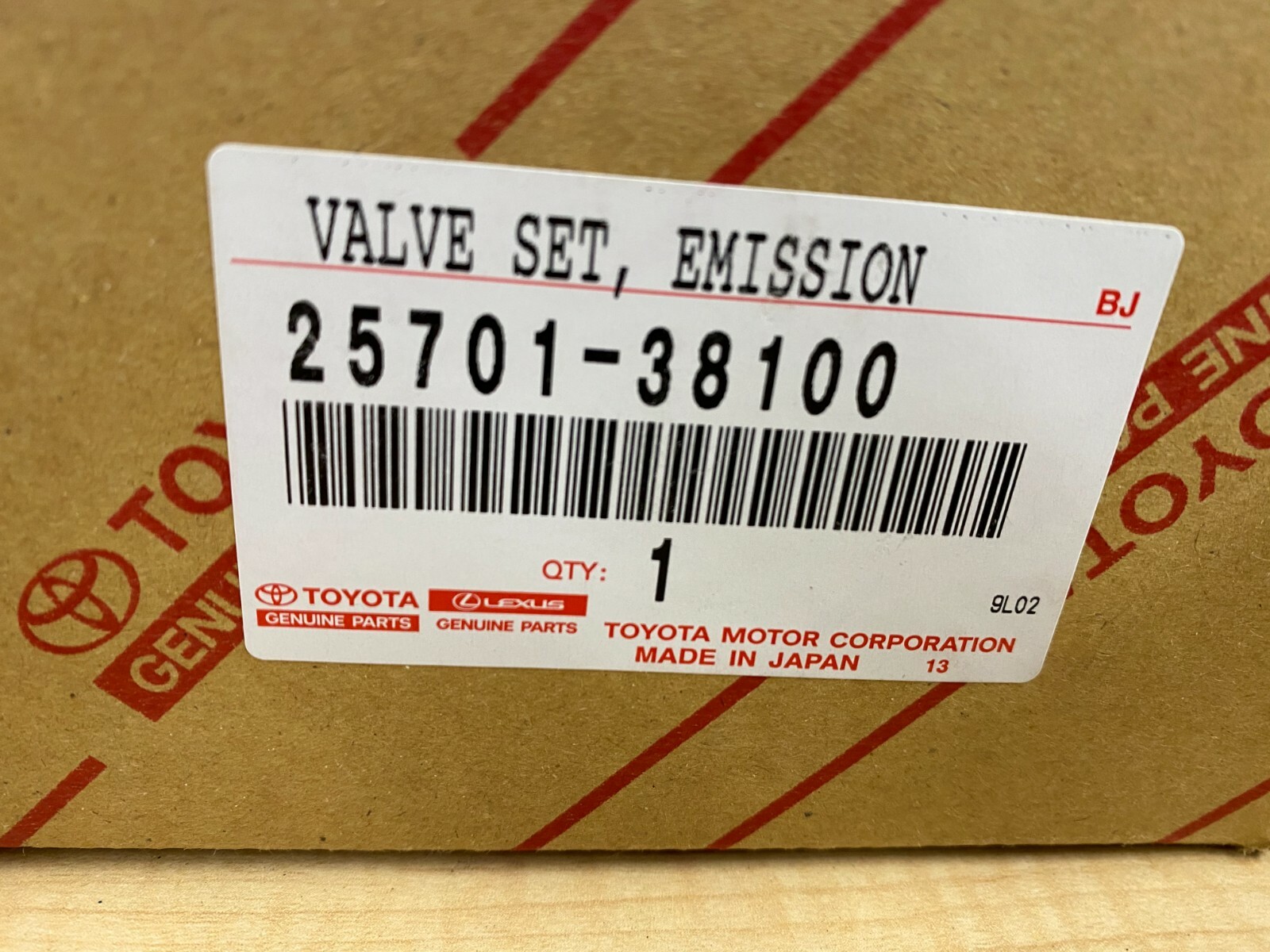 TOYOTA GENUINE OEM NEW EMISSION CONTROL VALVE 2570138100 TUNDRA eBay