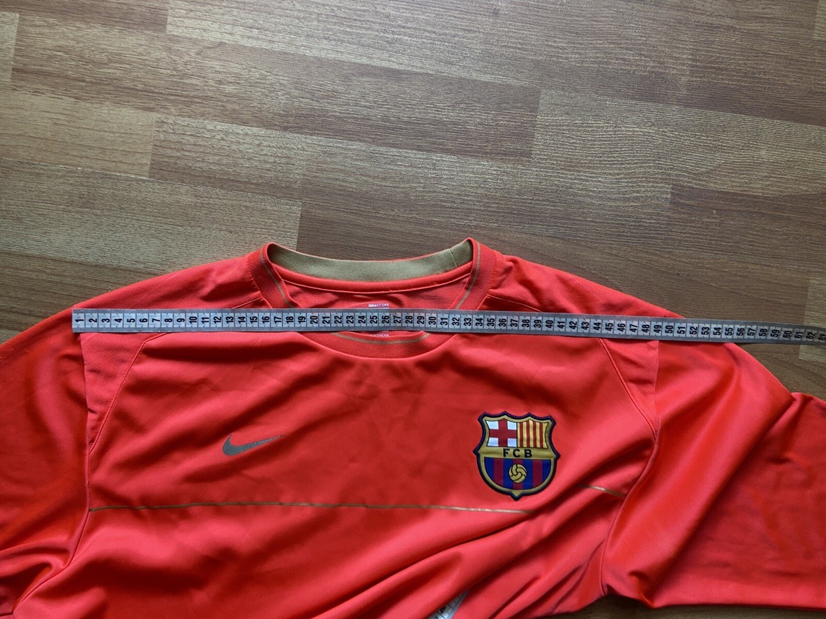 Nike FC Barcelona 08／09シーズン 2008-09 Barcelona Nike Training L/S Shirt - 10/10 - (M)