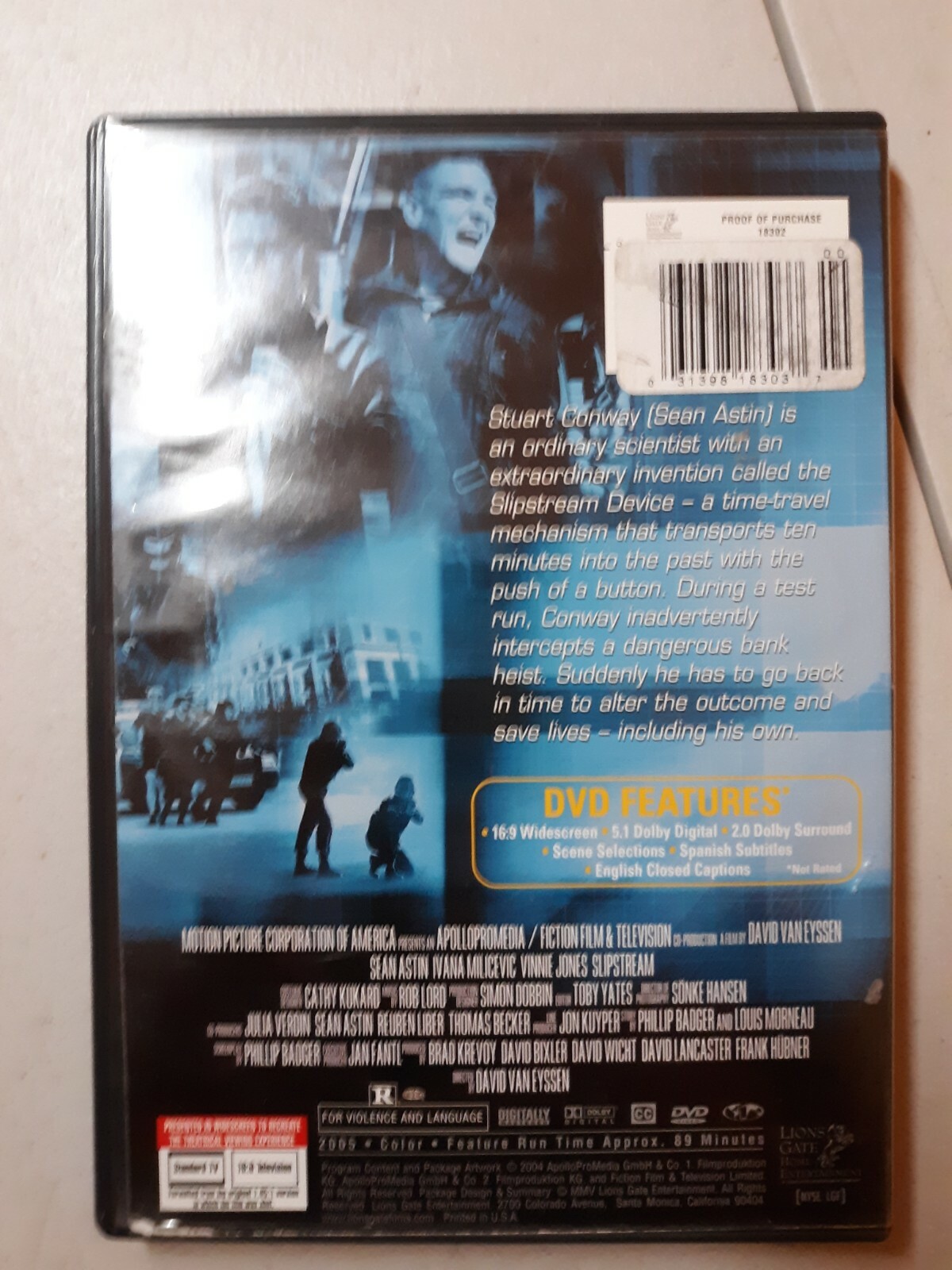 Slipstream (DVD, 2005) Sean Astin Complete FREE SHIPPING 31398183020 eBay