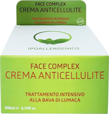 FACE COMPLEX ANTI-CELLULITE CREAM SNAIL SLIME 200ML INTENSIVE TREATMENT