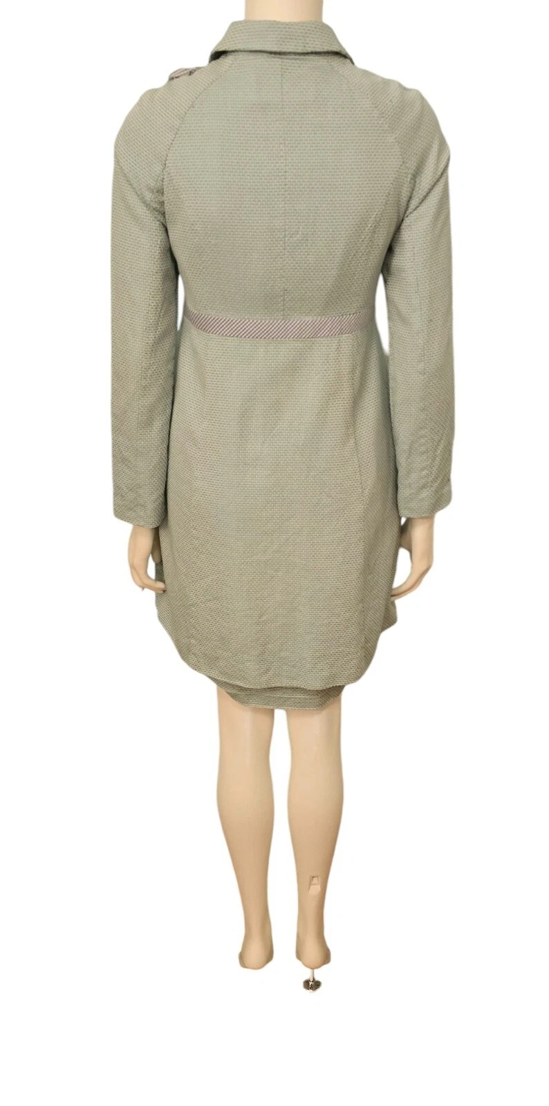 Love Moschino costume vestito giacca jacket dress verde taglia 36