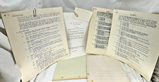 IBM Accounting machine Form 407 Exam Papers dot Paper computer test