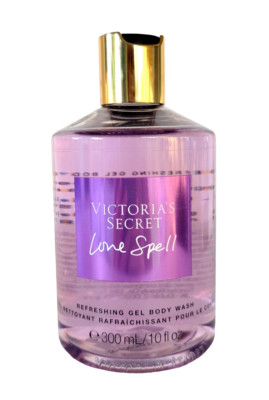 VICTORIAS SECRET LOVE SPELL REFRESHING GEL BODY WASH SOAP 10 oz 300ml NEW 