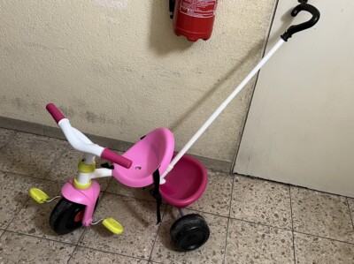 Smoby Dreirad Be Fun rosa -2in1 ab 15 Monaten