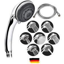 Lucksun Duschkopf und Schlauch, 7 Modi, große Luxus-Duschköpfe, mit Handbraus...