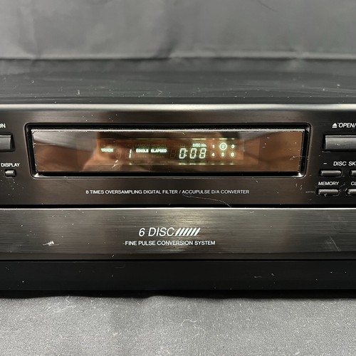 Onkyo DX-C220 6 Disc CD Change Player No Remote TESTED AND WORKING - Picture 4 of 9