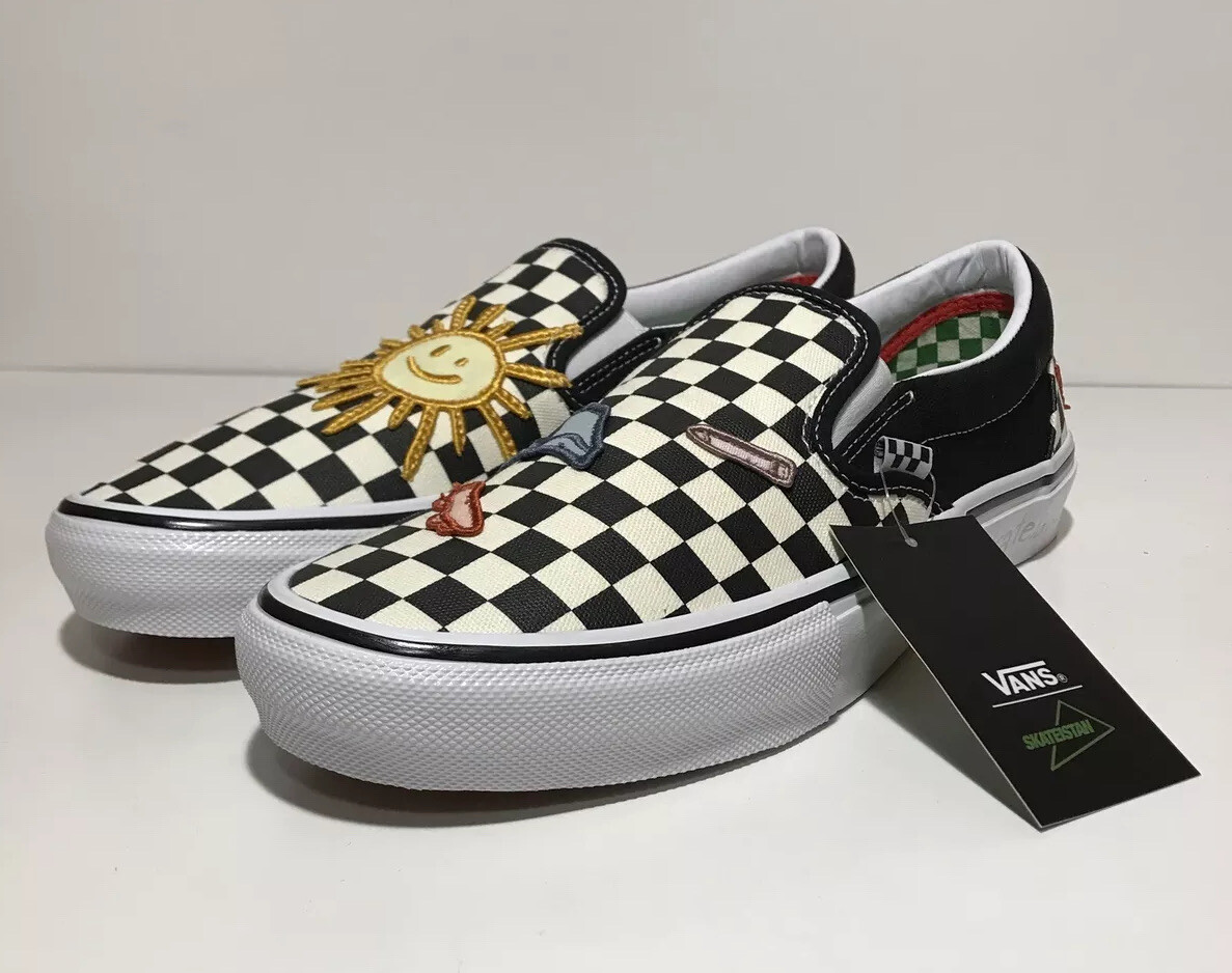 Vans Slip On SkatIstan Mens Size 11.5 Skateboarding Black  display picture 3