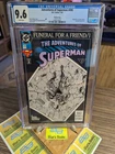 DC's ADVENTURES OF SUPERMAN #498 CGC-Grade 9.6 *3RD PRINT VARIANT* [1993] Scarce