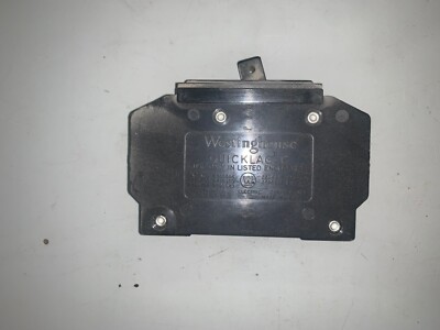(packs of 10) Westinghouse 20amp Circuit Breaker Quicklag-C 1 pole