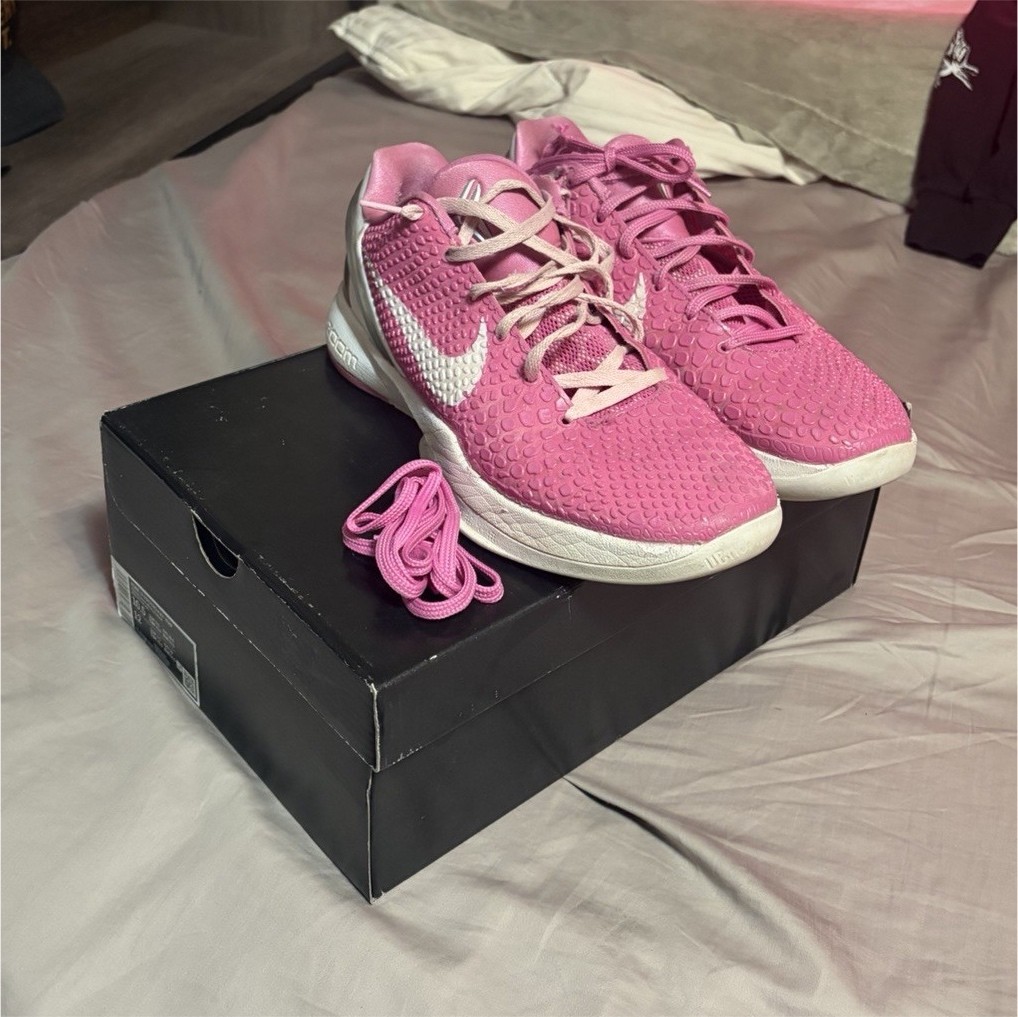 Size 14 - Nike Zoom Kobe 6 Protro Think Pink for sale online  display picture 1