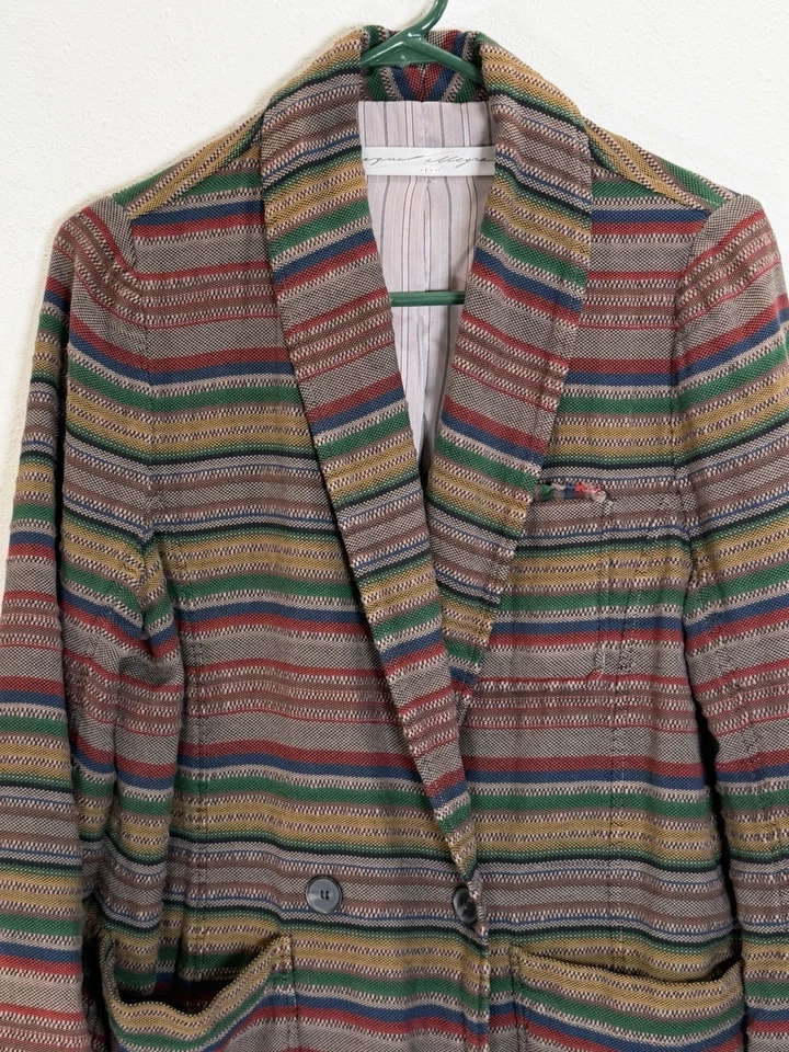 Raquel Allegra страны Blazer женщин Sz 1 маленький большого размера куртка $694 одежды - Изображение 2 из 4