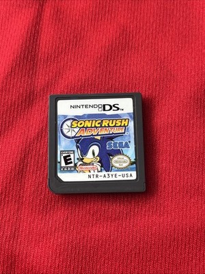Nintendo DS Sonic Rush Adventure 2007 Cartridge, Tested