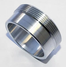 2" Monza Fuel Tank Cap Threaded Neck Adaptor BSA Triumph Norton Cafe Racer