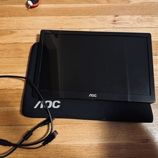 Portable Widescreen Monitor AOC 156LM00005 15.6" LED USB 3.0 E1659Fwu