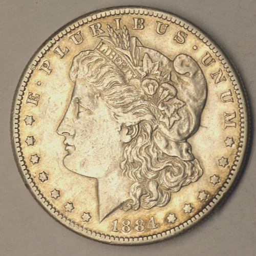 1884 S MORGAN DOLLAR XF/ AU KEY DATE