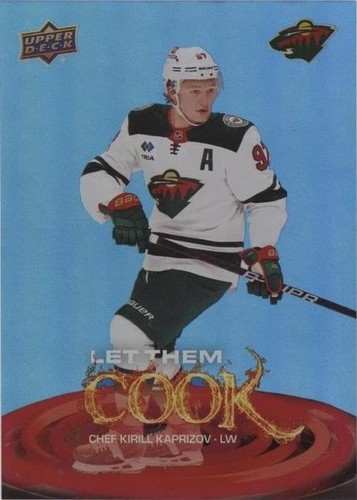 2025-26 Upper Deck Series 1 Goal Oriented Speckle Kirill Kaprizov