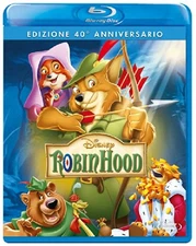 Robin Hood (Blu-ray) Cartoni Animati Reitherman Wolfgang (UK IMPORT)