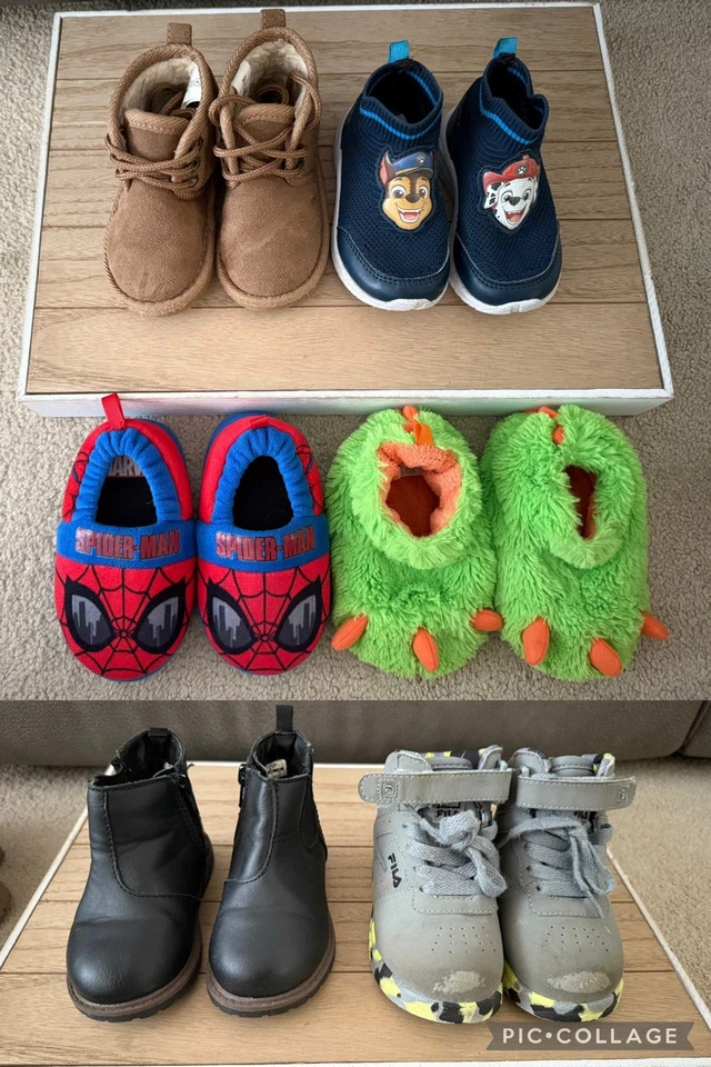 Lot of 6 Baby/Toddler Shoes - Size 6 - Image 2 of 4