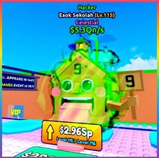 Esok Sekolah  HACKER   5.3Qn/s   Escape a Tsunami For Brainrots   ROBLOX