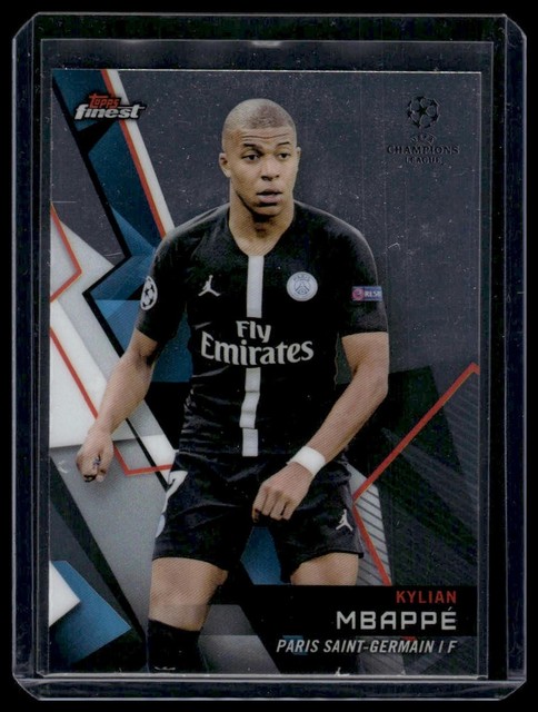 2018-19 Topps Finest UEFA Champions League Kylian Mbappé