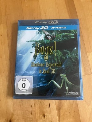Bugs! A Rainforest Adventure 3D Blu Ray / Imax Doc / English Audio / Region B
