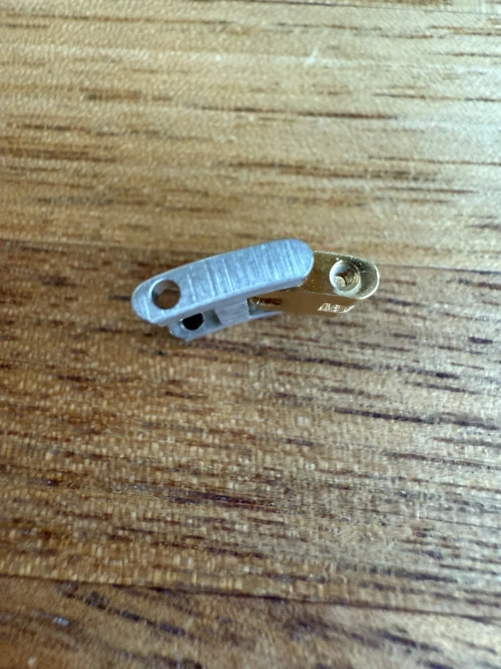 HERMES Clipper 12mm Eslabón Genuino Correa Reloj Pulsera Piezas Foto 3 de 4