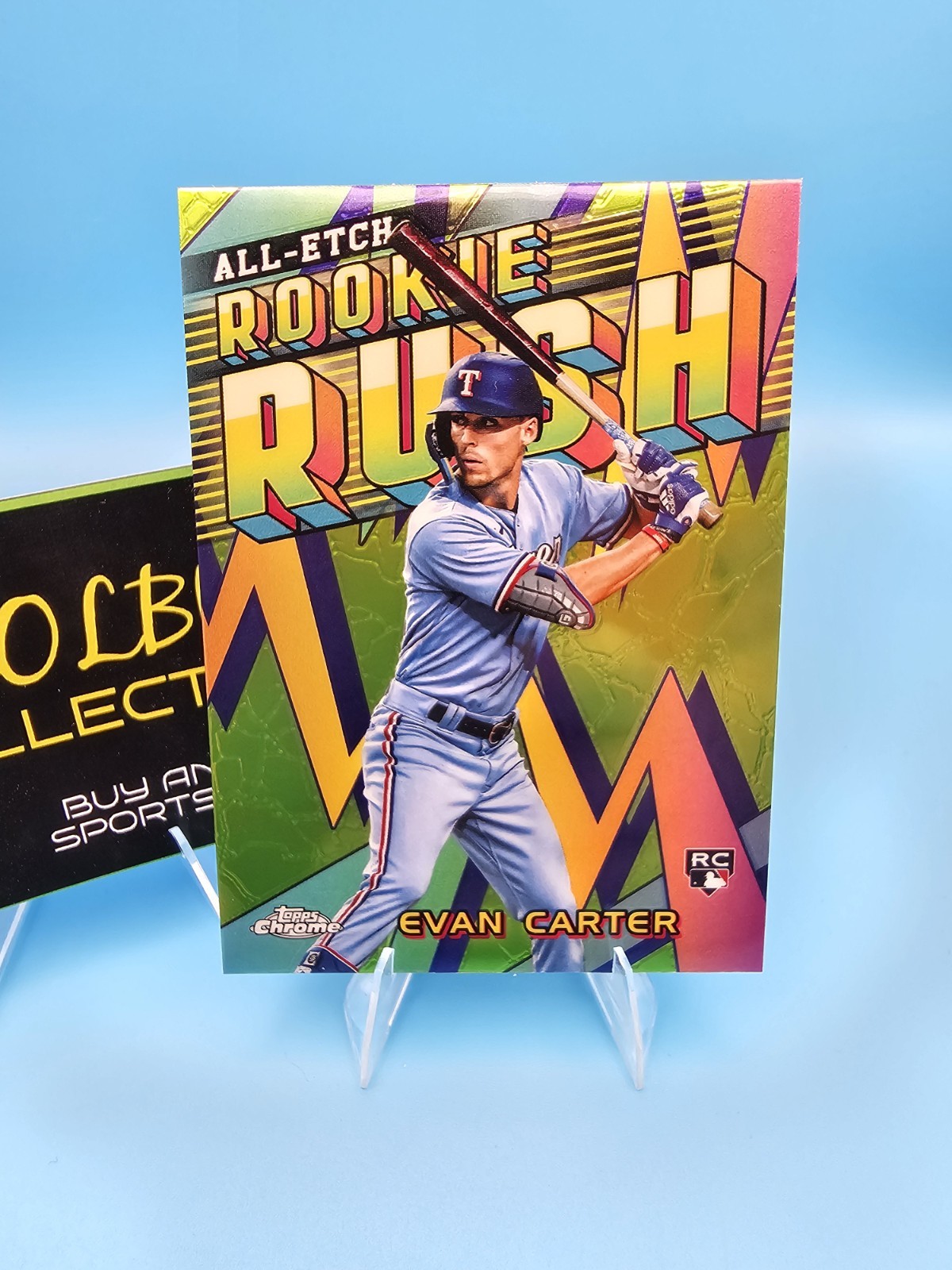 2024 Topps Chrome - All-Etch Rookie Rush Evan Carter #CERR-14 (RC)