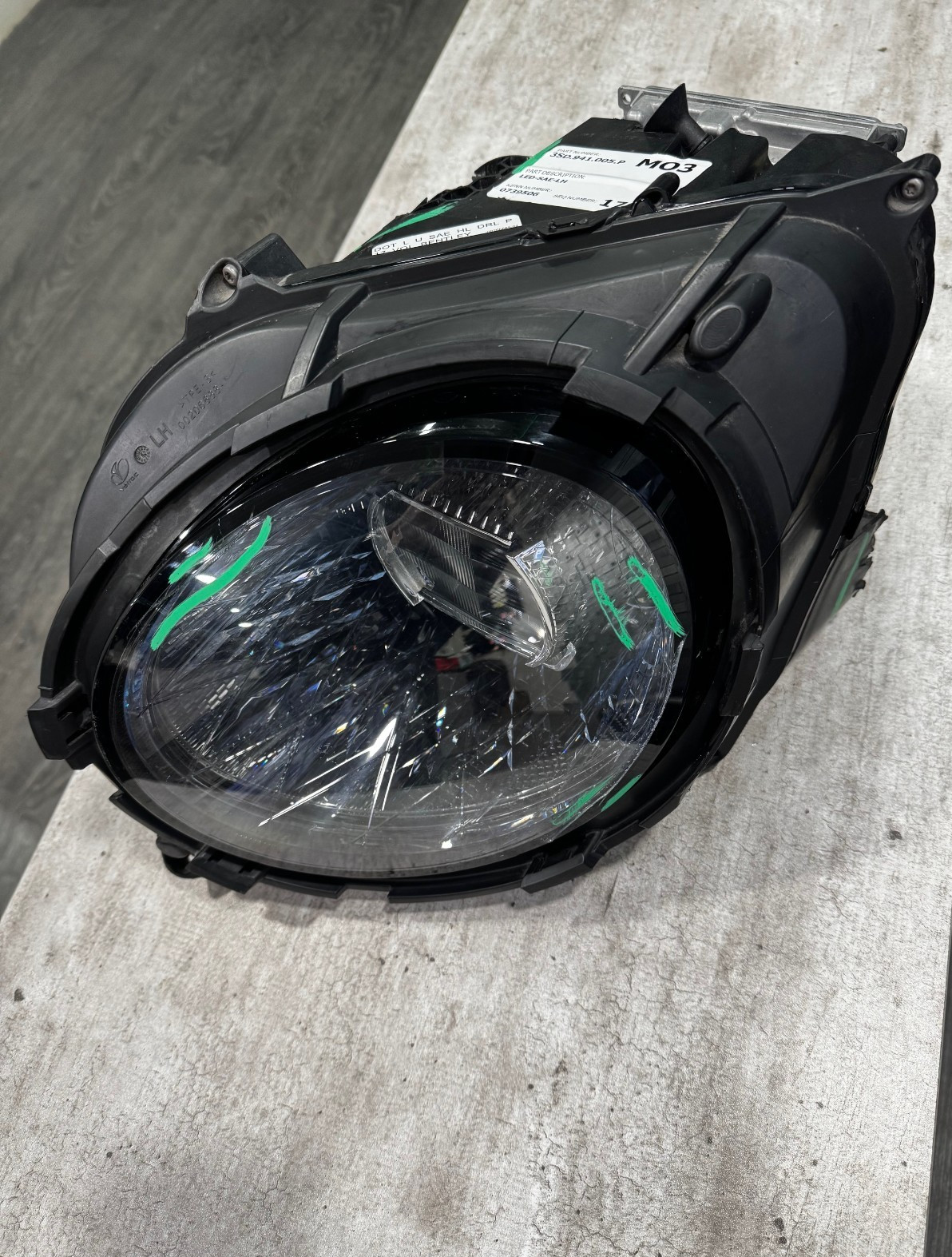 2019 2020 2021 2022 2022 BENTLEY GT GTC HEADLIGHT LEFT DRIVER LED 3SD941005H OEM