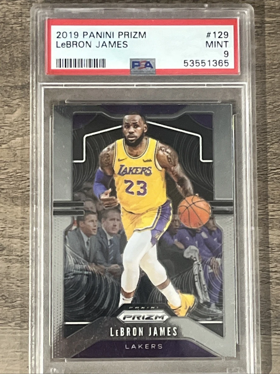 25+ LeBron James Basketball Trading Cards 2019-20 Panini Prizm Set