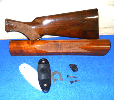 SMITH & WESSON Model 1000 12ga Walnut Wood Stock & Forend Set Checkered #CL7929