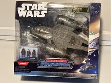 Star Wars Micro Galaxy Squadron Razor Crest  Arvala-7   0023 Launch Edition