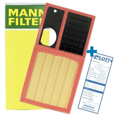 MANN-FILTER Luftfilter für Seat Ibiza Skoda Fabia VW Golf Polo Jetta 