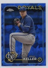 2024 Topps Chrome Sapphire Brad Keller #140 4k8