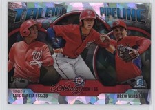 2019 Bowman Talent Pipeline Chrome Atomic Refractor Luis Garcia Drew Ward 05k6